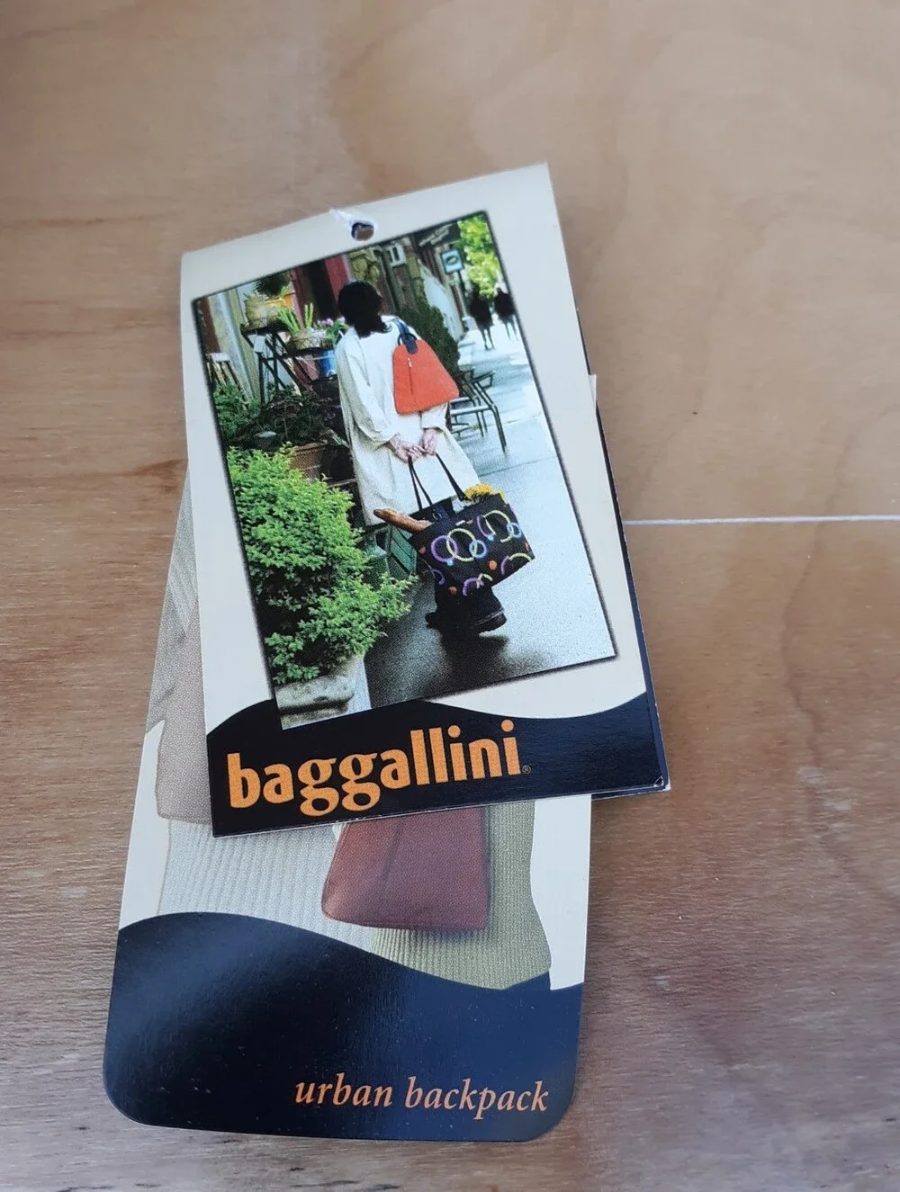 Baggallini Triangle Mini Backpack Black